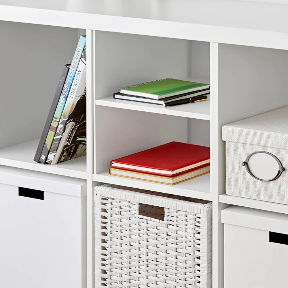 IKEA KALLAX Insert with 1 Shelf, White, 13